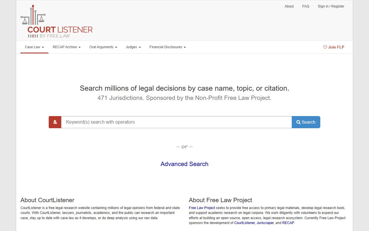 Terrebonne Parish court dockets CourtListener docket research