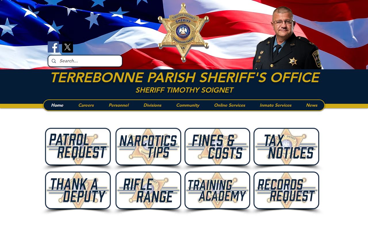 Terrebonne Parish court records sheriff and jail access