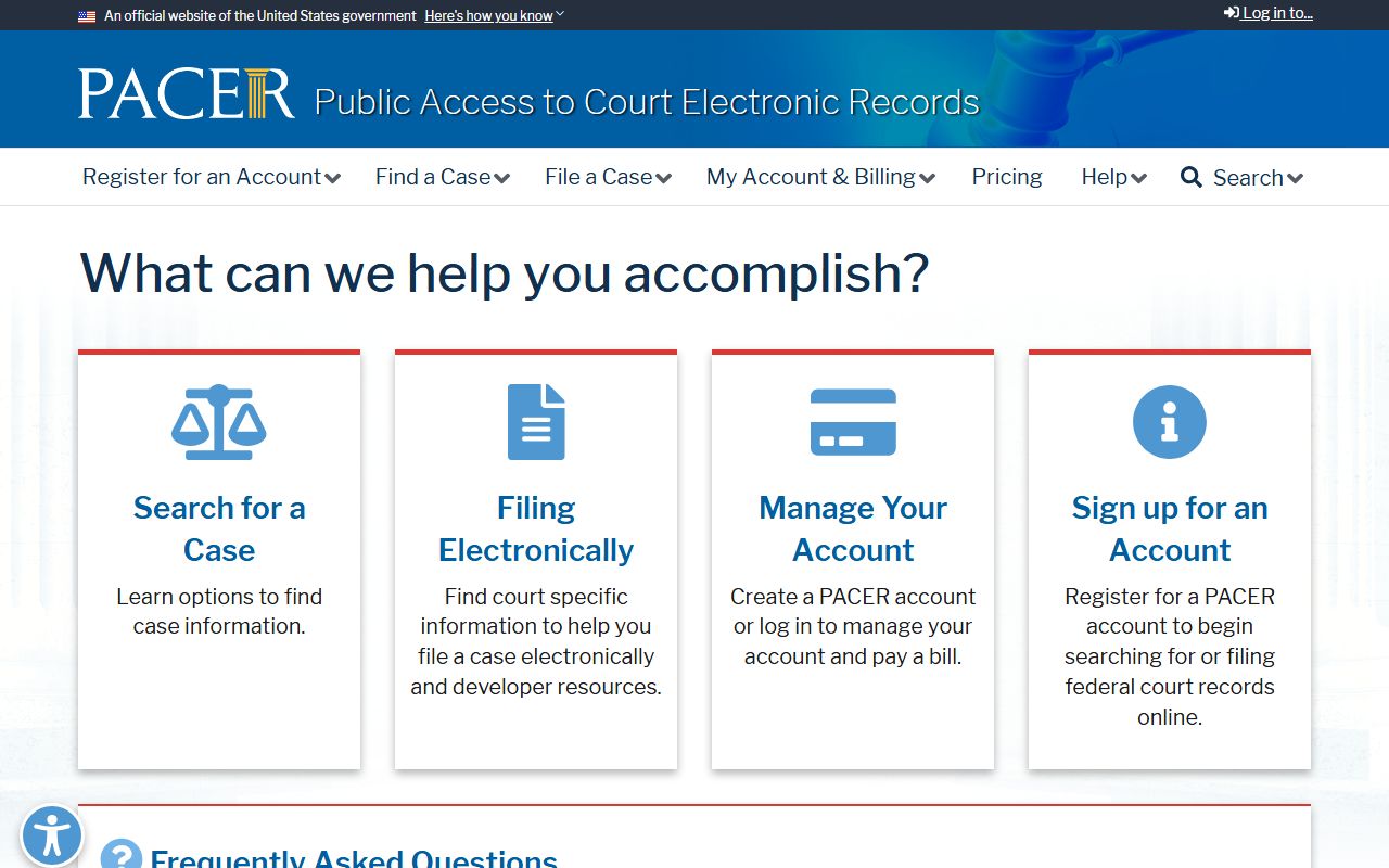 Terrebonne Parish marriage and divorce records PACER federal records portal